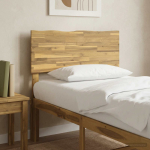 Naturaalse servaga voodipeats rostock valge pesu 90 cm