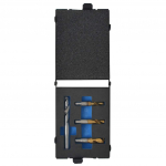 4-osaline punktkeevituse puuriotsakute komplekt, hss