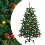 Tehisj&otilde;ulupuu roheline 150 cm pvc, metall ja plastik