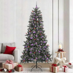 Tehisj&otilde;ulupuu roheline 240 cm pvc, plastikk ja teras