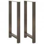 Baarilaua jalad, naturaalne teras, 2 tk, 60 x (110-111) cm, teras