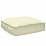 Kaubaaluse istmepadi cream 50 x 50 x 12 cm oxfordi kangas