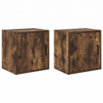 Garaaži seinakapid 2 tk, suitsutatud tamm, tehispuit