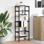 Raamatukapp sonoma tamm 40 x 29,5 x 115 cm tehispuit