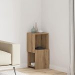 Nurgakapp valge 30,5x30x65cm tehispuit