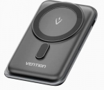 POWER BANK WRL 10000MAH 20W/MAGNETIC BLACK FHNB0 VENTION - 6922794785939