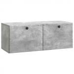 Rippuv tv kapp betoonhall 78,5 x 31 x 30 cm tehispuit