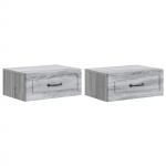 Seinale kinnitatav &ouml;&ouml;tis 2 pcs hall sonoma 49 x 34,5 x 20 cm