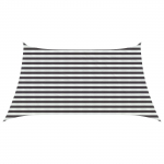 P&auml;ikesetelgi sail anthracite ja valge 3 / 4 x 2 m hdpe