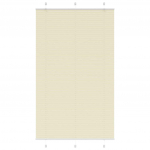 Volditud ruloo kreemikasvalge 120 x 200 cm kangast laius 119,4 cm pol&uuml;ester