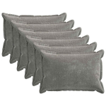 Diivanipadi 2 tk houten helehall 50 x 70 cm &scaron;en&uuml;&uuml;lfabric