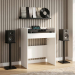 Dj laua valge 82 x 45 x 102 cm tehispuit