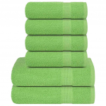 6-osaline r&auml;tikute komplekt, &otilde;unaroheline, 360 gsm 100% puuvill