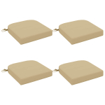 4-osaline istepadjade komplekt soest 4 pcs 100% pol&uuml;ester beež