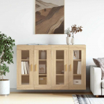 Seinakapid 2 tk, sonoma tamm, tehispuit