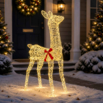 3d j&otilde;ulup&otilde;der loviisa 110 led-i soe valge 70 x 26 x 100 cm