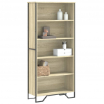 Raamaturiiul sonoma tamm 80x31x169 cm tehispuit
