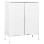 Hoiukapp, valge, 80 x 35 x 101,5 cm, teras