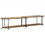 Telerikapp, 200x42x40 cm, t&ouml;&ouml;tlemata mangopuit