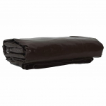 Tarpaulin 650g / m&sup2; pruun 3 x 5 m l&otilde;uend pvc kattega
