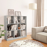 Raamaturiiul betoonhall 97,5 x 29,5 x 100 cm, tehispuit