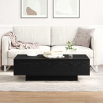 Kohvilaud must tamm 100 x 49,5 x 31 cm tehispuit