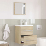 Vannitoa m&ouml;&ouml;bleset sahtliga pruun 41 x 38,5 x 48 cm