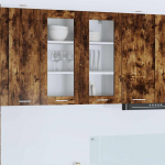 Seinakapp riga suitsetatud tamm 80 x 31 x 80 cm tehispuit