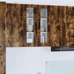 Seinakapp k&ouml;&ouml;ki suitsetatud tamm 60 x 31 x 80 cm tehispuit