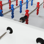 Jalgpalli lauda p&otilde;rkepadjad 16 pcs must 3,3 x 2,8 x 1 cm