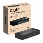 I/O VIDEO SPLITTER HDMI 4PORT/4K 120HZ CSV-1385 CLUB3D - 8719214473198