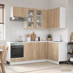 K&ouml;&ouml;k &uuml;ksus lyon 8 pcs sonoma tamm tehispuit