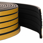 Iseliimuv aknatihedus must 8 x 3 mm 25 m epdm vaht