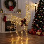 3d j&otilde;ulup&otilde;der loviisa 200 led-i soe valge 96 x 40 x 140 cm