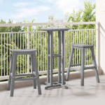 Aia baarikomplekt 3 pcs helehall hdpe