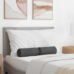 Padjad 2 pcs tumehall &oslash; 15 x 40 cm korter kangas