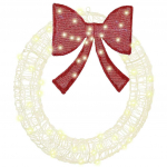 K&uuml;&uuml;nlap&auml;rg koos 60 led-iga soe valge 75 cm akr&uuml;&uuml;l