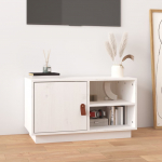 Telerikapp, valge, 70x34x40 cm, m&auml;nnipuit