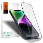 Spigen Glass FC Tempered Glass for iPhone 13 / 13 Pro / 14 / 16e - Black