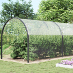 Kattekangas aukudega l&auml;bipaistev 8 x 8 m polyethylene