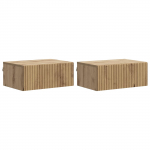 Seinale kinnitatav &ouml;&ouml;tis 2 pcs artisan tamm 49 x 34,5 x 20 cm