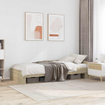 Peatsiga voodiraam sonoma tamm 80 x 200 cm tehispuit