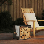 K&uuml;ttepuude rest, 40x40x40 cm, roostevaba teras