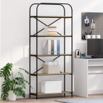 Raamatukapp k&auml;sit&ouml;&ouml;tamm 80 x 30 x 183 cm tehispuit