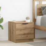 Voodikapp 2 pcs k&auml;sit&ouml;&ouml;tamm 40 x 39 x 40 cm tehispuit