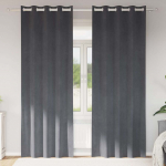 Pimendavad kardinad 2 pcs helehall 140 x 225 cm samet
