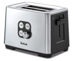 Tefal Equinox TT420D 7 2 slice(s) Black, Stainless steel