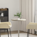 Lauaplaat, hall, &oslash; 50 x 2,5 cm, marmor