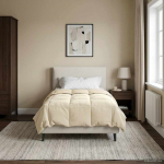 T&auml;ispika aasta tekk rapistatud cream 140 x 200 cm mikrokiud