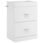 Vannitoa all oleva kraani kapp valge 56 x 37,5 x 81 cm